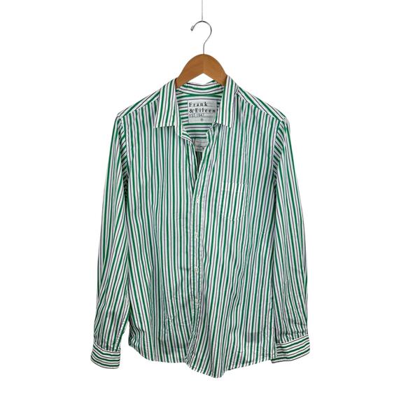 Frank & Eileen Barry Shirt Striped Cotton